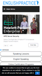 Mobile Screenshot of englishpractice.mobi